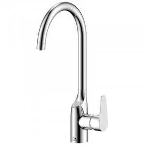 Laveo BAK 098D Bateria zlewozmywakowa stoj$165ca z pod$166czeniemdo filtra wody Jednouchwytowa Spos$167b monta$168u stoj$169cy G$170owica 35 mmZasi$171g wylewki 205 mm Wyko$172czenie chrom - Baterie kuchenne - miniaturka - grafika 1