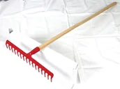 Grabie i motyki - Pro 12276 Grabie ogrodowe nitowane 12 zębów, trzon: 110cm - miniaturka - grafika 1