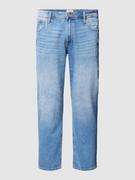 Spodnie męskie - Jeansy capri PLUS SIZE z 5 kieszeniami model ‘MIKE’ - miniaturka - grafika 1