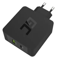 Ładowarki do telefonów - Green Cell Ładowarka USB-C 30W Power Delivery z portem USB QC3.0 i przewodem USB-C GreenCell) CHAR08 - miniaturka - grafika 1