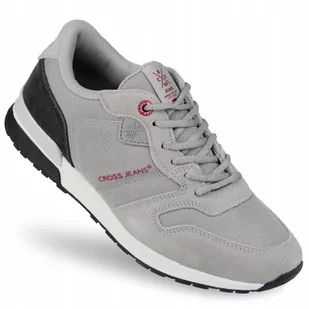 Buty męskie Cross Jeans sportowe JJ1R4020C 41 - Buty sportowe męskie - miniaturka - grafika 1