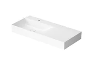 Umywalki - Umywalka ścienna Meissen Keramik Kontra 101x46 cm prostokątna biały połysk K682-046 - miniaturka - grafika 1
