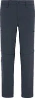 Spodnie sportowe męskie - The North Face Spodnie męskie Exploration Convertible grafitowe r. XS - miniaturka - grafika 1