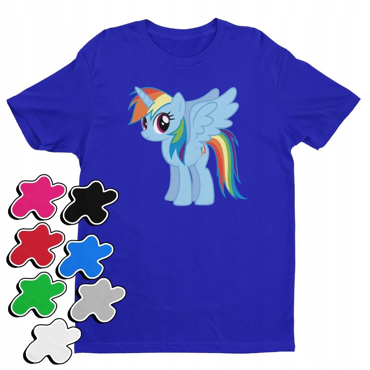 Koszulka Dziecięca Z Nadrukiem My Little Pony Rainbow Dash -L 146-152