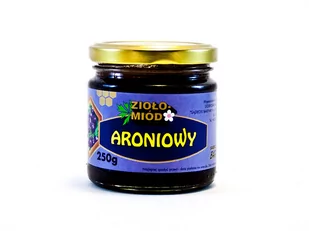 BARTNIK Ziołomiód aroniowy - 250g 02635 - Miód - miniaturka - grafika 1