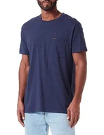 Koszulki męskie - Lee Koszulka męska Ultimate Pocket Tee, Emperor Navy, XL - miniaturka - grafika 1