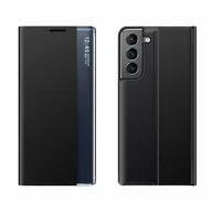 Etui i futerały do telefonów - Hurtel New Sleep Case etui do Samsung Galaxy S23+ pokrowiec z klapką podstawka czarne - miniaturka - grafika 1