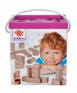 Eichhorn Nature Wooden Blocks 100050141 - Zabawki kreatywne - miniaturka - grafika 2
