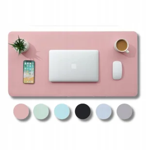Podkladka Pod Mysz Mata Do Pisania Skorzana Wodoodporna 80X40Cm Jasny Roz - Podkładki pod mysz Podkladka Pod Mysz Mata Do Pisania Skorzana Wodoodporna 80X40Cm Jasny Roz - Podkładki pod mysz - miniaturka - grafika 1