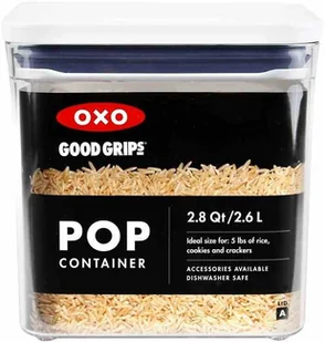 OXO-Pojemnik POP 2,6l. kwadrat L niski, Good Grips - Pojemniki kuchenne - miniaturka - grafika 8