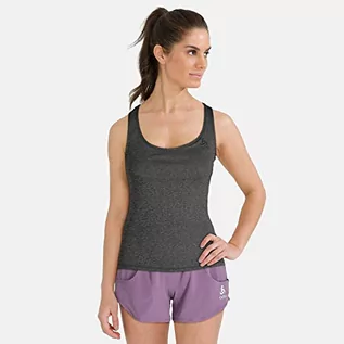 Koszulki i topy damskie - ODLO damski Bl Top Crew Neck Singlet Maia Ease, szary, XS - grafika 1