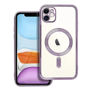 Etui Futerał Electro Mag Cover do iPhone 11 fioletowy - Etui i futerały do telefonów - miniaturka - grafika 1