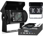 Kamery cofania - Metalowa Kamera Cofania Cali Diody Szeroki Kąt Widzenia Bus Tir Van Kamper - miniaturka - grafika 1