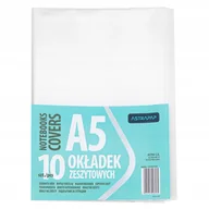 Szkolne artykuły papiernicze - ZESTAW 10 OKŁADEK NA ZESZYT A5 BEZBARWNE ASTRA - miniaturka - grafika 1
