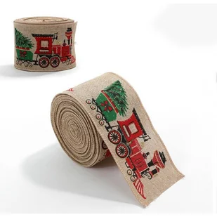 Taśma Świąteczna Bożonarodzeniowa 6,3Cm X 2M Ksn138 - Taśmy klejące - miniaturka - grafika 1