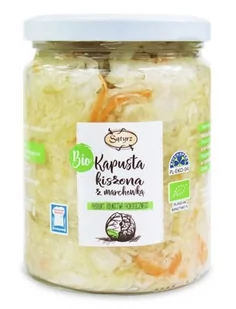 Sątyrz (warzywa kiszone) KAPUSTA KISZONA Z MARCHEWKĄ BIO 450 g - BP-5908228980331 - Warzywa w marynacie - miniaturka - grafika 1