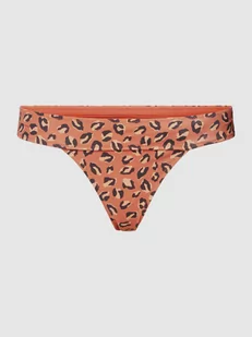 Figi bikini ze wzorem na całej powierzchni - Stroje kąpielowe - miniaturka - grafika 1