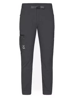 Spodnie sportowe damskie - Haglöfs Spodnie funkcyjne "Lizard" w kolorze antarcytowym - grafika 1