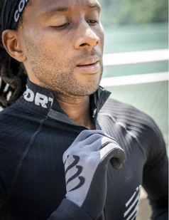 COMPRESSPORT rękawiczki biegowe 3D THERMO GLOVES asphalte black - Rękawiczki rowerowe - miniaturka - grafika 8