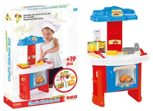 Kuchnia szefa w kartonie - Zabawki AGD - miniaturka - grafika 1