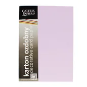 Opakowania i torebki na prezenty - Papier ozdobny Galeria Papieru Gładki satynowany lawendowy 210g/m2 20ark. - miniaturka - grafika 1