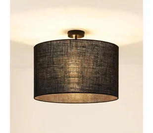 Brilagi - Żyrandol natynkowy TUBES ROLLER 1xE27/15W/230V śr. 50 cm czarny - Lampy sufitowe - miniaturka - grafika 1