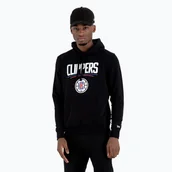 Bluzy męskie - Bluza męska New Era NOS NBA Regular Los Angeles Clippers Hoody black - miniaturka - grafika 1