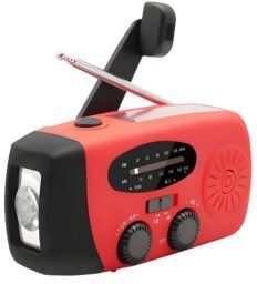 Feegar Radio przenosne AM FM solarne