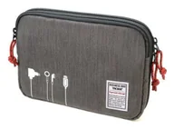 Planery - TROIKA BUSINESS TECH POUCH 2 organizer Poliester Czarny, Szary - miniaturka - grafika 1