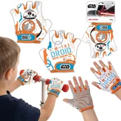 Rękawiczki rowerowe - STAR WARS BB8 DZIECIĘCE rękawiczki OCHRONNE na rower, hulajnogę NA RZEP dla chłopca - miniaturka - grafika 1