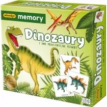 Adamigo Memory Dinozaury - Gry planszowe - miniaturka - grafika 1