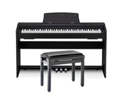 Instrumenty klawiszowe - Casio PX-770 BK + ława Stagg Serwis pianin w domu klienta ♦ 30 DNI NA ZWROT ♦ GWARANCJA DOOR-TO-DOOR ♦ SZYBKA WYSYŁKA - miniaturka - grafika 1