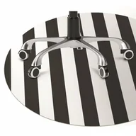 Podnóżki, podpórki, podkładki - Podkładka pod krzesło Wzór w paski fi100 cm - miniaturka - grafika 1