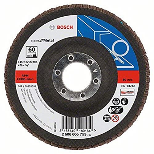 Bosch tarcza szlifierska Metal 115mm 60 tkanina wypukła