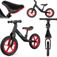 Rowerki biegowe - Coil rowerek biegowy dla dzieci pompowane koła 12" lekki dziecięcy czarny - miniaturka - grafika 1