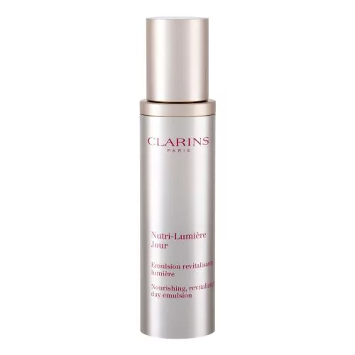 Clarins Nutri-Lumière Nourishing Revitalizing Day Emulsion krem do twarzy na dzień 50 ml Uszkodzone pudełko dla kobiet