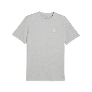 Męska koszulka Essentials Elevated PUMA Light Gray Heather - Koszulki sportowe męskie - miniaturka - grafika 1