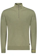 Koszule męskie - PEPE JEANS MĘSKI ZIELONY SWETER - miniaturka - grafika 1