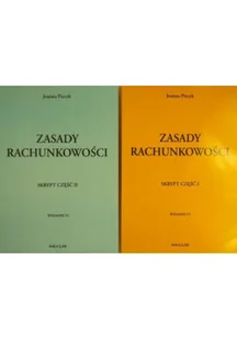 Zasady rachunkowości Część I i II - Finanse, księgowość, bankowość - miniaturka - grafika 1