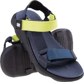 Buty dla dziewczynek - Bejo SANDAŁY I KLAPKI MILERI JR DARK SAPPHIRE/REFLECTING POND/LIME GREEN 35 - miniaturka - grafika 1