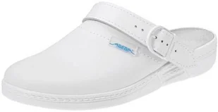 Ochronne Obuwie Klapki Białe BHP Abeba r.42 - Obuwie robocze - miniaturka - grafika 1