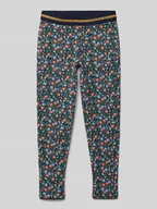 Spodnie i spodenki dla chłopców - Legginsy o kroju regular fit z elastycznym pasem - miniaturka - grafika 1