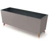 Donice - Donica PROSPERPLAST Urbi Case (77 x 23.5 x 30 cm) Brązowy - miniaturka - grafika 1