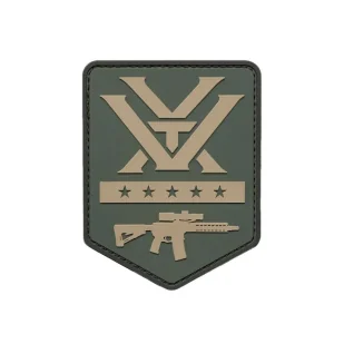 Naszywka Vortex Badge Patch szara - Odzież taktyczna i umundurowanie - miniaturka - grafika 1