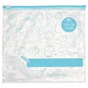 Folia, papier śniadaniowy, serwetki - Woreczki strunowe torebki worki na żywność 10 szt. - miniaturka - grafika 1