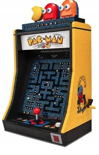 Klocki Konstrukcyjne Automat Do Gry Pac-man Retro Zestaw Jak Lego - Klocki - miniaturka - grafika 1