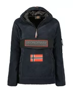 Bluzy damskie - Geographical Norway Bluza polarowa "Upassia" w kolorze granatowym - miniaturka - grafika 1