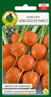 Nasiona i cebule - MARCHEW OKRĄGŁA MERCADO DE PARIS NASIONA BEZ GMO - miniaturka - grafika 1