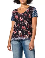Koszulki i topy damskie - Desigual T-shirt damski Ts_Antoine, czarny, S - miniaturka - grafika 1