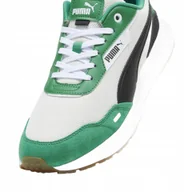 Buty sportowe męskie - Buty Puma Runtamed Plus vapor gray/puma black/green/puma white/gum 41 Eu - miniaturka - grafika 1